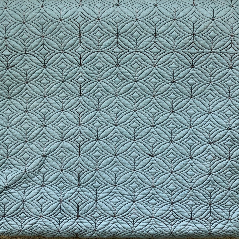 Like🆕 Blanket - Reversible, Embroidered Throw